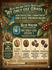 Coffee Beans Sumatra SHB Roasted Medium Daily 2 Bags 1 Pound Each
