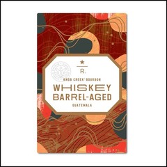 Starbucks Reserve Knob Creek Bourbon Whiskey Barrel Aged Whole Bean Coffee 8oz