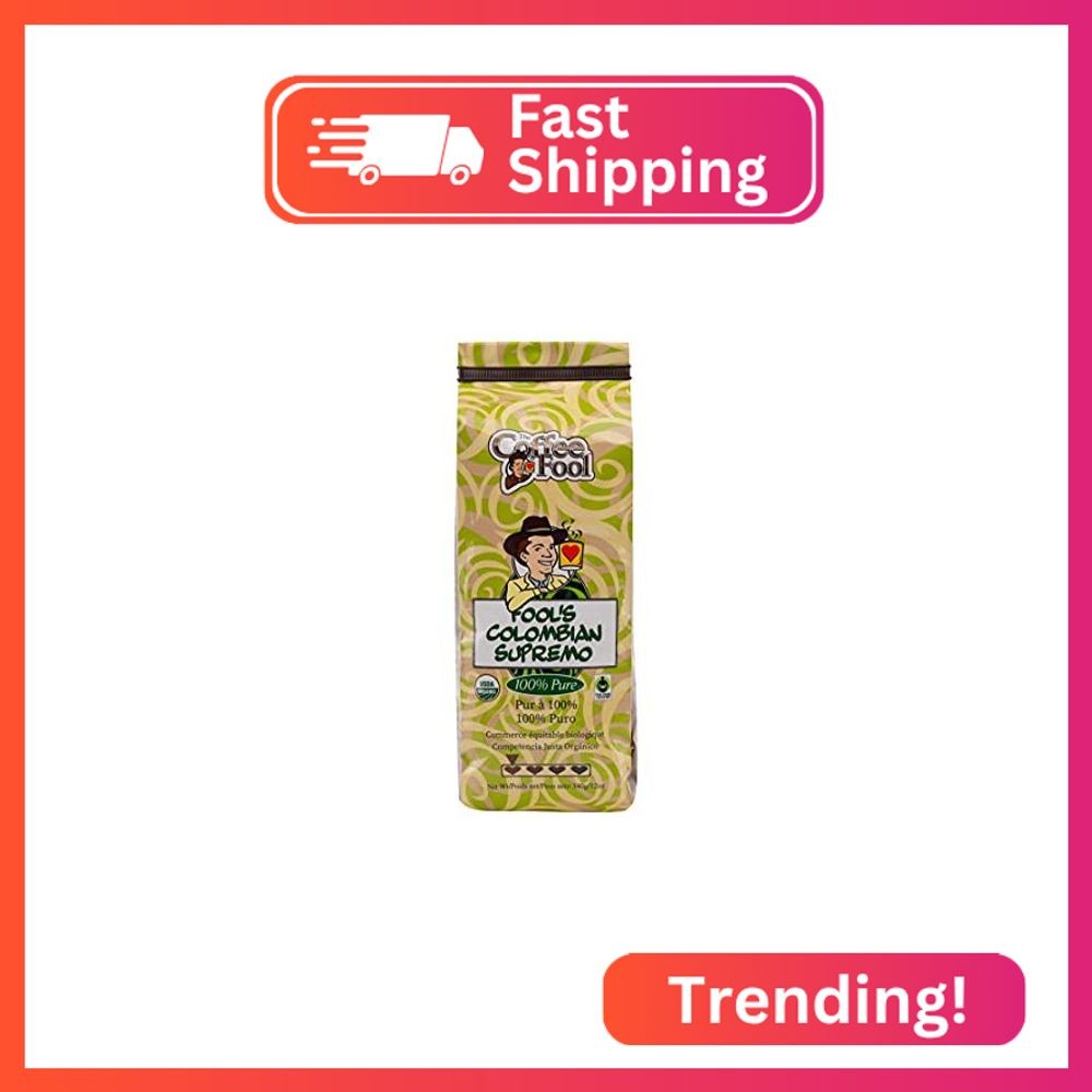 Coffee Fool’s Organic Fair Trade Colombian Supremo (Espresso)