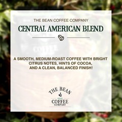 The Bean Organic Coffee Company Central America, Medium Roast, Whole Bean Cof…
