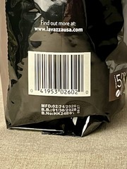 Lavazza Espresso Whole Bean Coffee 1 Kg 2.2 lb Medium Roast BB 1/30/28