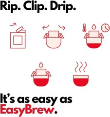 EasyBrew Specialty Coffee Drip Filter Bags 5x10g
