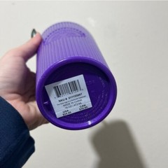 💜 Starbucks Halloween Glow In The Dark Purple Splatter Tumbler & Keychain *