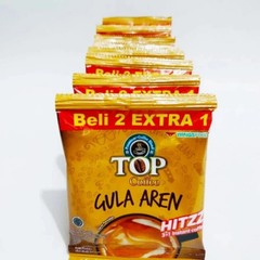 TOP COFFEE GULA AREN (1 BOX / 12 RENTENG / 180 PCS) – THE HIGH-ENERGY RESET