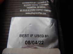 2 Bags Allegro Coffee Costa Rica El Volcan Light Roast 12oz Whole Bean 08/22
