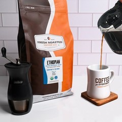 Ethiopian Sidamo SWP Decaf | Organic Single Origin Coffee | Fresh Roasted Coffee
