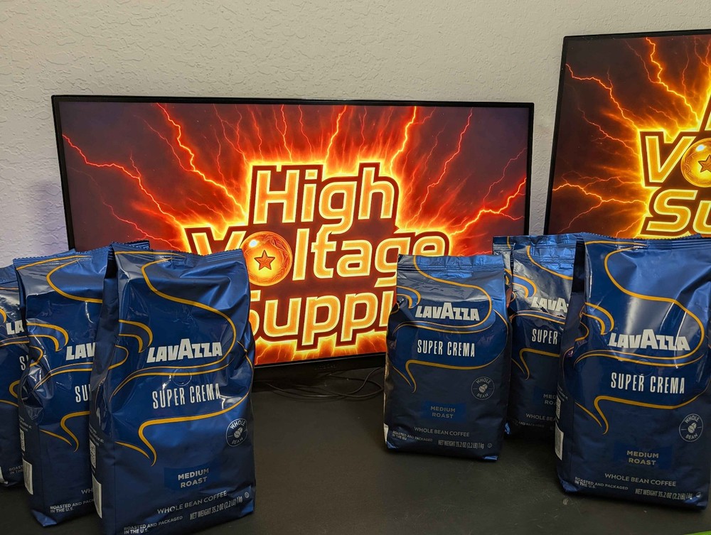 Lavazza Super Crema Whole Bean Coffee Medium Espresso Roast, Single 2.2 Lb✅✅✅