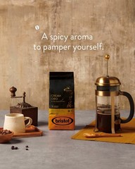Crema Oro Italian Whole Espresso Beans – Medium Roast Coffee – Smooth & Aroma…