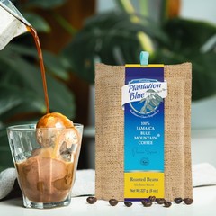 Plantation Blue 100% Blue Mountain Coffee Medium Roast Whole Beans from Jamai…
