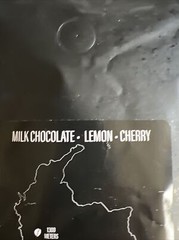 colombian coffee beans.milk Chocolate ,Lemon, Cherry