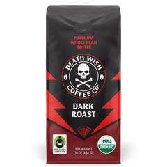 Organic Fair Trade Dark Roast Whole Bean Coffee, 16 oz – Bold Flavor Experience