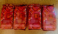 LOT of 4 Publix Limited Edition Chocolate Raspberry Ground Coffee, 12 oz each