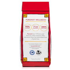Puroast Low Acid Coffee, Bourbon Pecan Whole Bean, Medium Roast, High Antioxidan