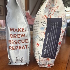 Grounds & Hounds Good boy Dark Roast Ground & Foster Fuel Medium Roast Whole Bea