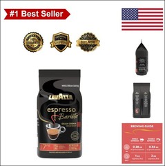 Whole Bean Coffee Dark Espresso Roast 2.2 LB Bag Gran Crema Arabica Robusta