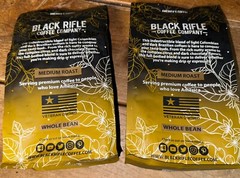 Black Rifle Coffee Two 12oz Bags of AK Expresso Med Roast BRCC Exclusive