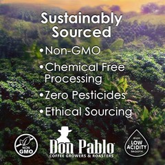 Don Pablo Colombian Supremo – Medium-Dark Roast – Whole 32 Ounce (Pack of 1)