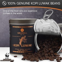 Premium Medium Roast Civet Arabica Coffee Beans Gift – 100g Luxe Indulgence^