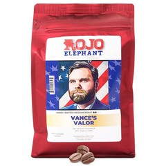 11 oz Vances Valor Handcrafted Ground Coffee Arabica Toasted Coconut Chocolate