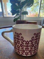 2017 Starbucks Holiday Christmas Red/White Coffee Cup Tea Mug | 12oz