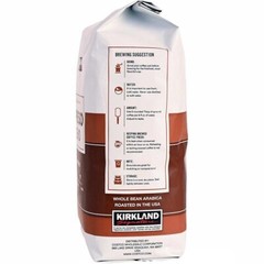Kirkland Signature Espresso Blend Whole Bean Coffee, Dark Roast, 2.5 Pounds