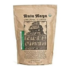Ruta Maya Decaffeinated Organic Coffee Whole Bean 2.2 lb – FREE SHIPPING