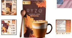 Medium Roast Mushroom Coffee Starter Kit – Gluten-Free & Friendly