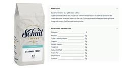 Caramel Creme, Whole Bean Coffee, Fair Trade, Premium Light Roasted Gourmet W…