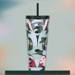 ⭐️NWT⭐️2024 Starbucks x Alison Bremner Alaska Artist Wood Carving Venti 24oz