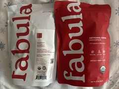 Fabula Coffee Half-Caff Medium Roast Whole Beans – Organic Low Acid ✅2 Package