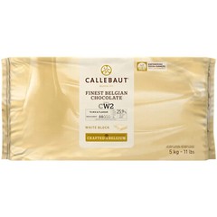 Callebaut Recipe CW2 White Chocolate Block 11 lb. WS-409CW2C132