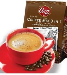 Phuket 3in1 Coffee Kopi U-leng Coffee Mix Porntip Phuket smooth flavor 15 Sachet
