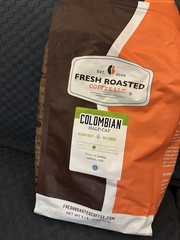 100% Colombian Natural Decaf Medium Roast Kosher Whole Bean Coffee 5 lb Bag Box