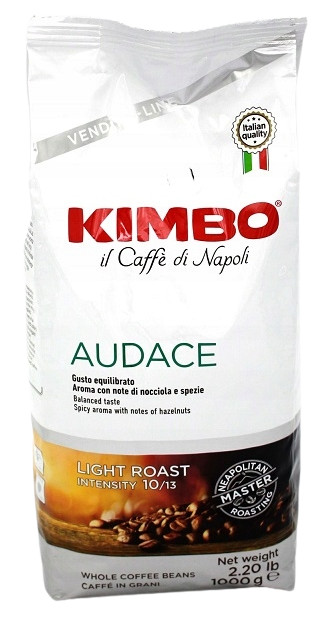 COFFEE KIMBO AUDACE – ESPRESSO VENDING – PACK 1Kg COFFEE BEANS