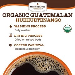 Organic Guatemala Huehuetenango | Mold, Mycotoxin Tested | Fresh Roasted Coffee