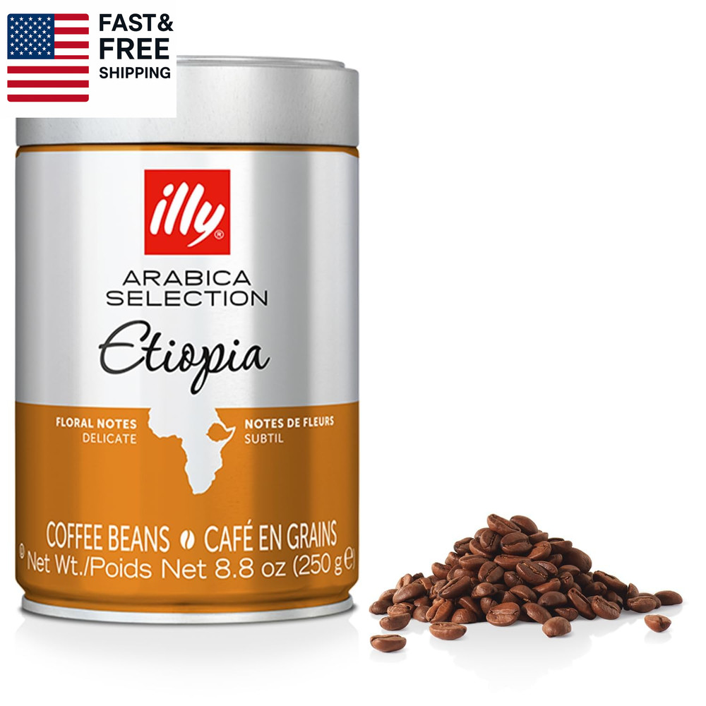Arabica Selections Ethiopia Whole Bean Coffee, 100% Arabica Bean Single Origin