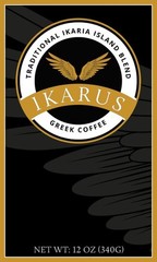 IKARUS Greek Coffee, Finely Ground, 12 oz