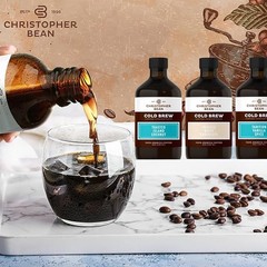 Christopher Bean French Roast Cold Brew Coffee – Sweet Taste Coffee Bottle
