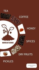 MokkaFarms 100% Pure Arabica Roasted Coffee Beans 350g