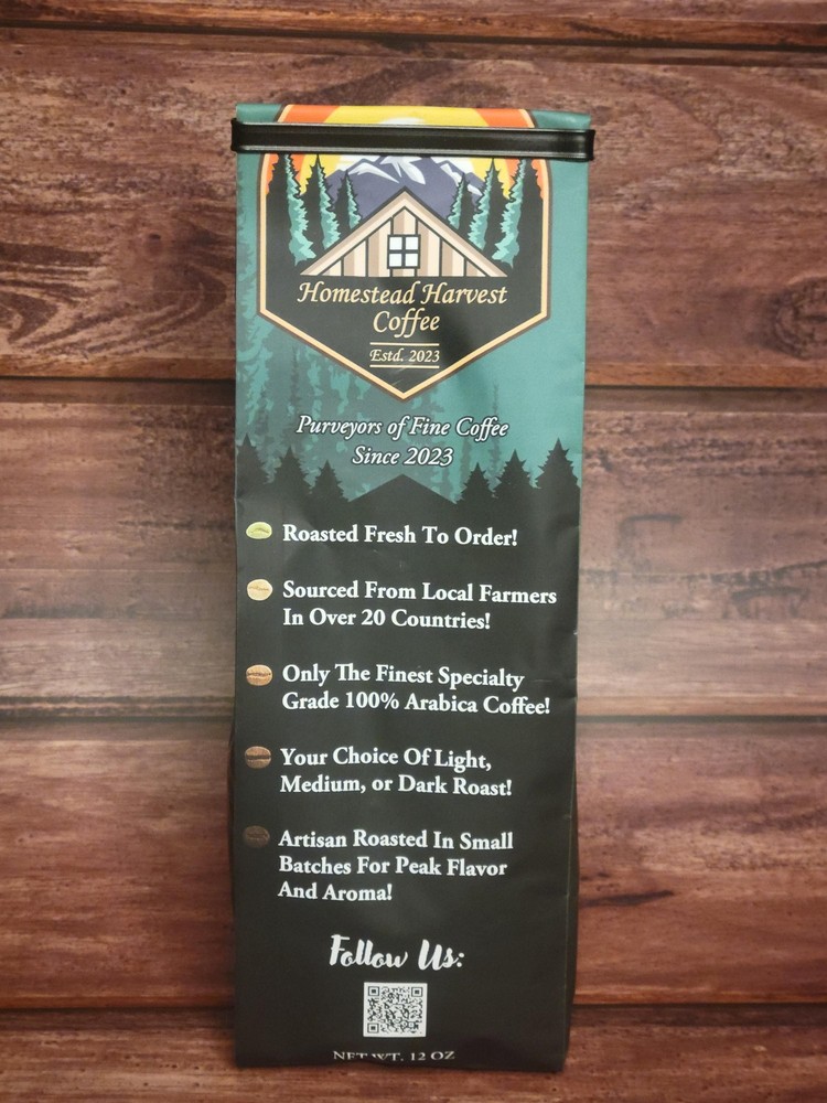 12 Oz Papua New Guinea Premium Coffee | 100% Arabica Coffee Beans | Fresh