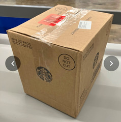 Starbucks Breakfast Blend Whole Bean Coffee Beans Medium Roast 6 Pack 72 oz