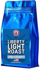 Liberty Light Roast 100% Made in the USA Grown In Hawaii Roasted In Florida