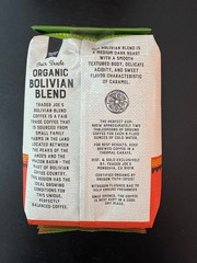Trader Joe’s Organic Fair Trade Bolivian Blend Whole Bean Coffee 12 oz