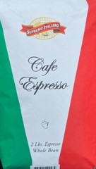 Supremo Italiano – Cafe Espresso – Whole Bean Coffee – 2 lb.