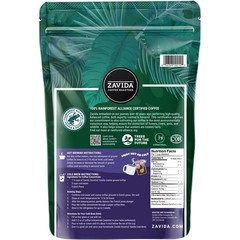 Zavida Coffee Whole Bean Coffee, Hazelnut Vanilla (32 oz.)