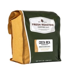 Fresh Roasted Coffee, Costa Rican Tarrazu Unroasted 80 Ounce (Pack of 1)