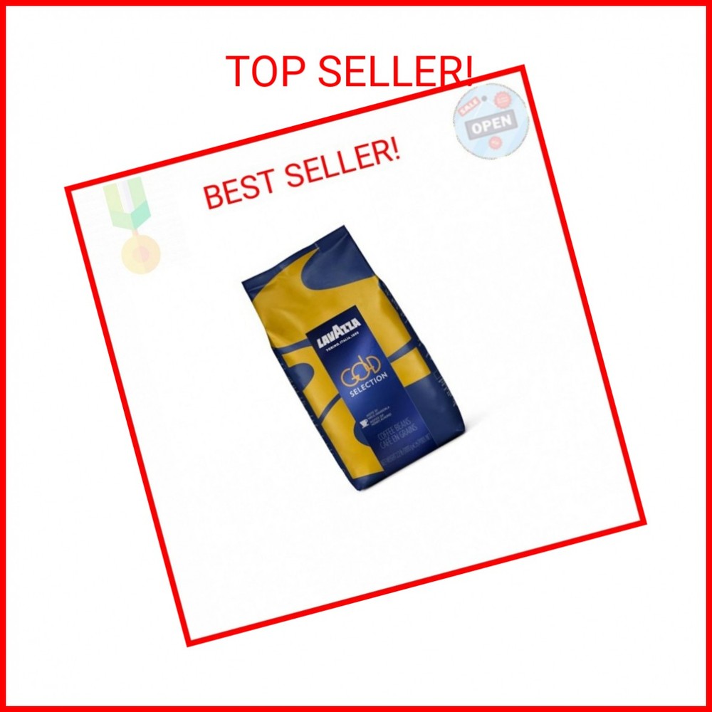 Lavazza Gold Selection Whole Bean Coffee Blend, Light Roast, 2.2 Pound Bag ,Prem