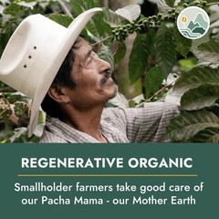 Organic Coffee – Nicaragua Medium Roast Whole Bean Coffee – 2 lb – Farmer Own…