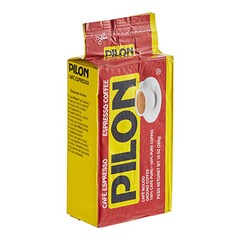 Pilon Espresso Ground Coffee Brick 10 oz. – 4/Pack WS-110PLBR0117