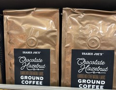 2 Pack Trader Joe’s Chocolate Hazelnut Ground Coffee Light Roast 12 oz Each Pack
